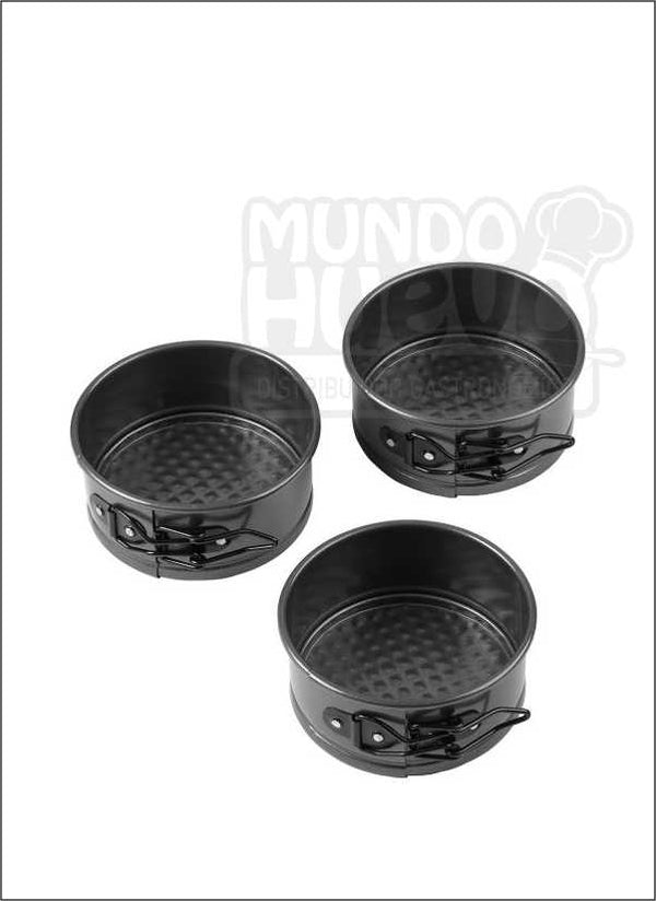 Moldes Mini Desmontables Wilton X 3 Unds.