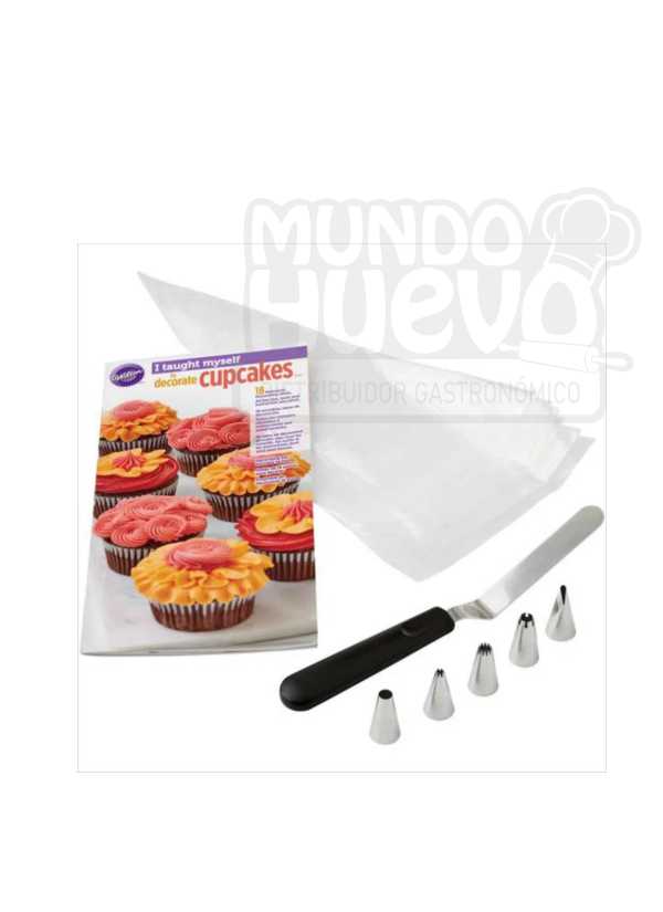 Set Yo Mismo Aprendo a Decorar Cupcakes Wilton