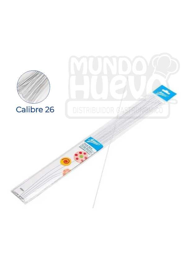 Alambre Floral Blanco Ateco Nº 26 x 50 Unds.