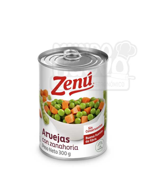 Arveja Zanahoria X 300 Gr Zenú