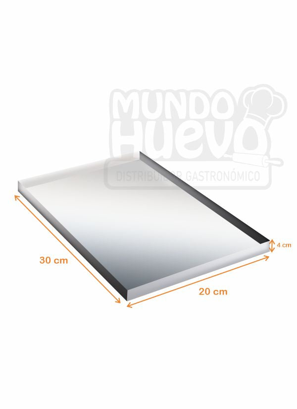 Bandeja de Aluminio 20 X 30 Cm