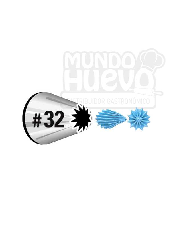 Boquilla Nº 32 Ateco