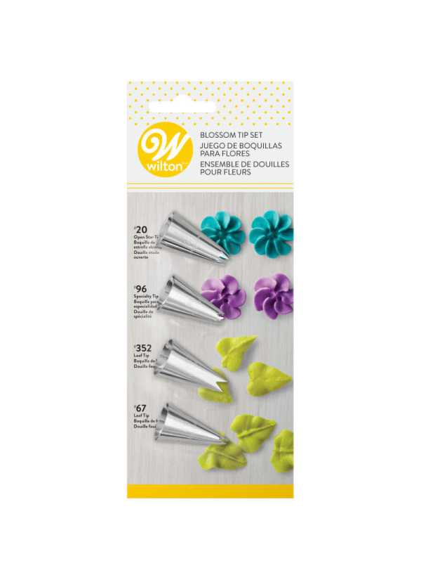 Boquilla Juego Para Flores X 4 Unds. Wilton