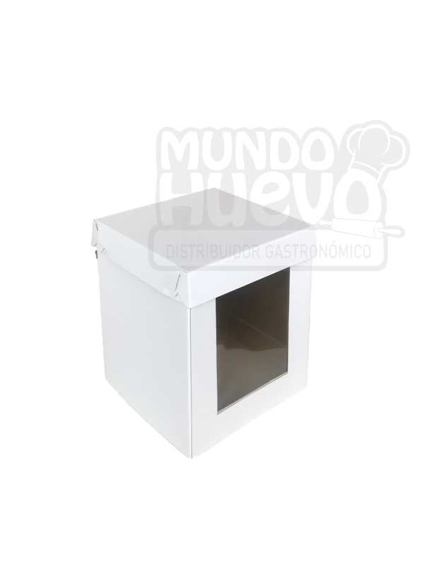 Caja Blanca para Torta Acetato 25 X 30 Cm