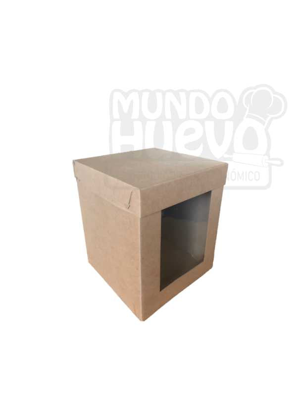 Caja Kraft Torta Acetato 25 X 30 Cm