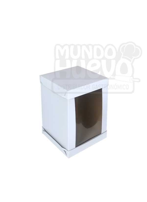 Caja Blanca Torta Acetato 22 X 30 Cm