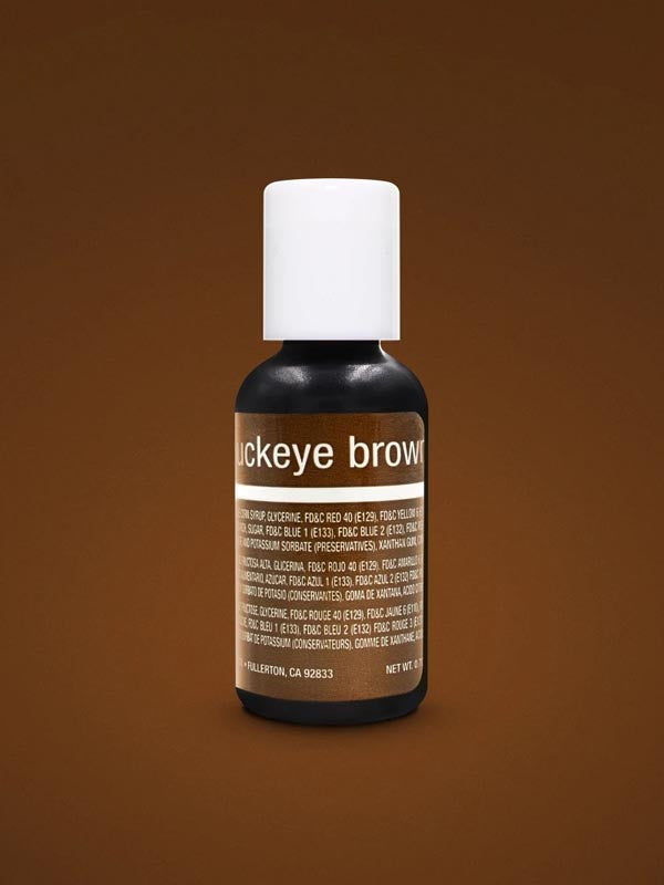 Colorante en Gel Buckeye Brown/Café x 20 Ml Chefmaster