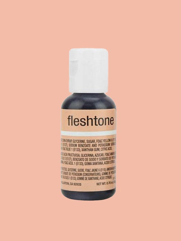 Colorante en Gel Fleshtone/Color Piel x 20 Ml Chefmaster