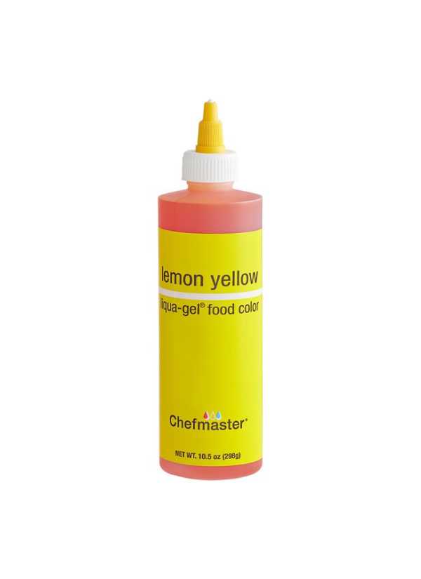 Colorante en Gel Lemmon Yellow/Amarillo Limón x 298 Ml Chefmaster