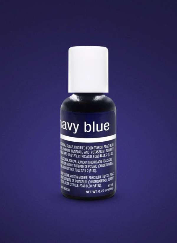 Colorante en Gel Navy Blue/Azul Marino x 20 Ml Chefmaster