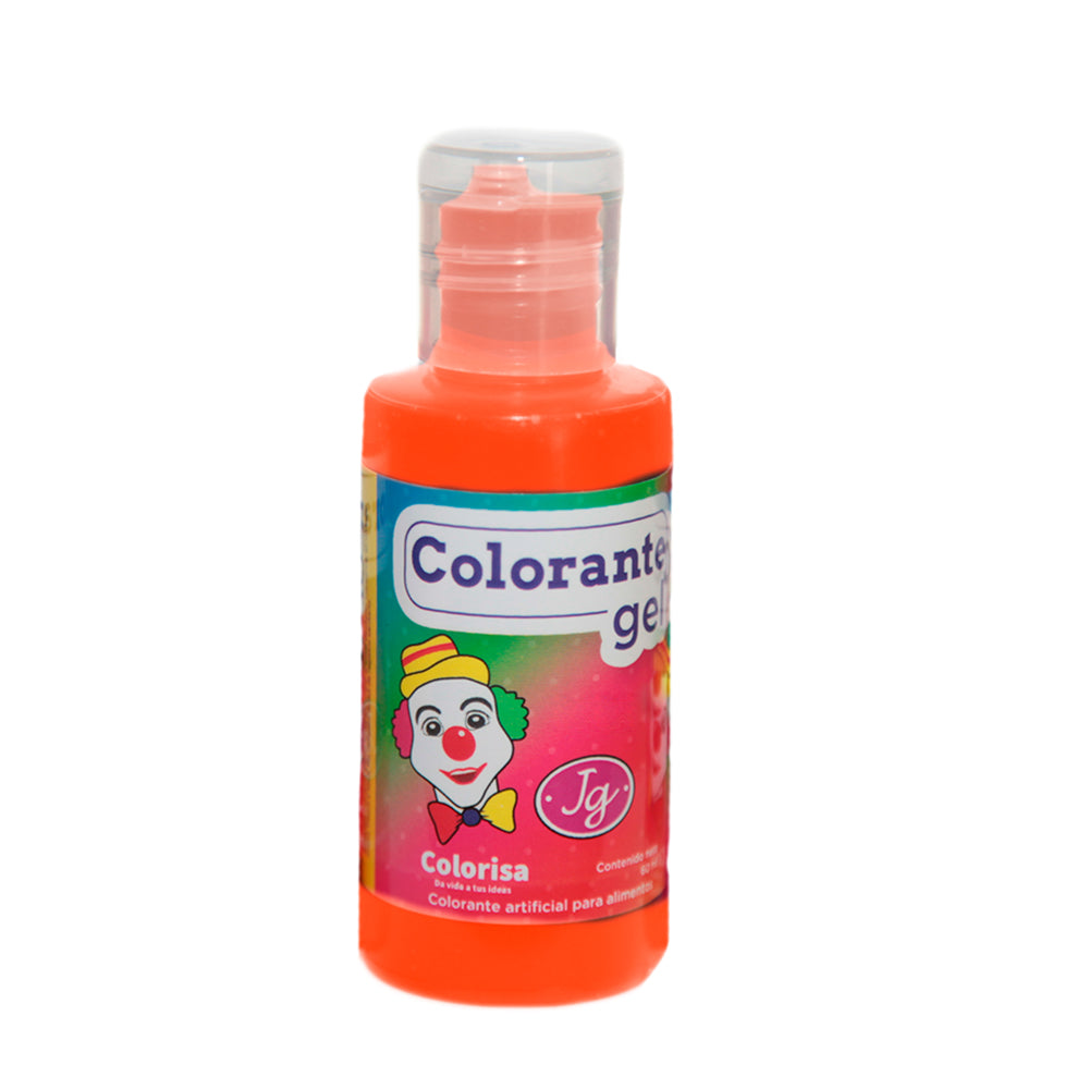 Colorante en Gel Naranja x 60 Ml Colorisa