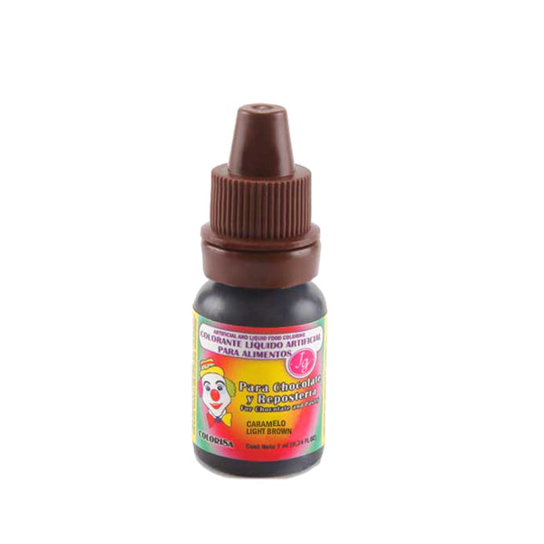 Colorante Líquido Caramelo x 7 Ml