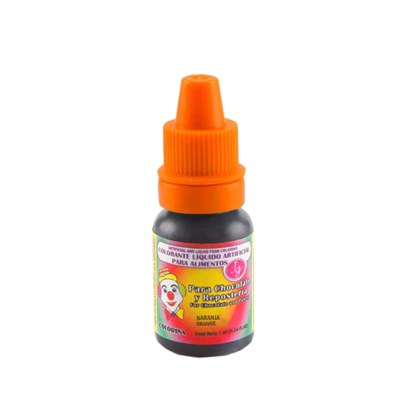 Colorante Líquido Naranja x 7 Ml Colorisa