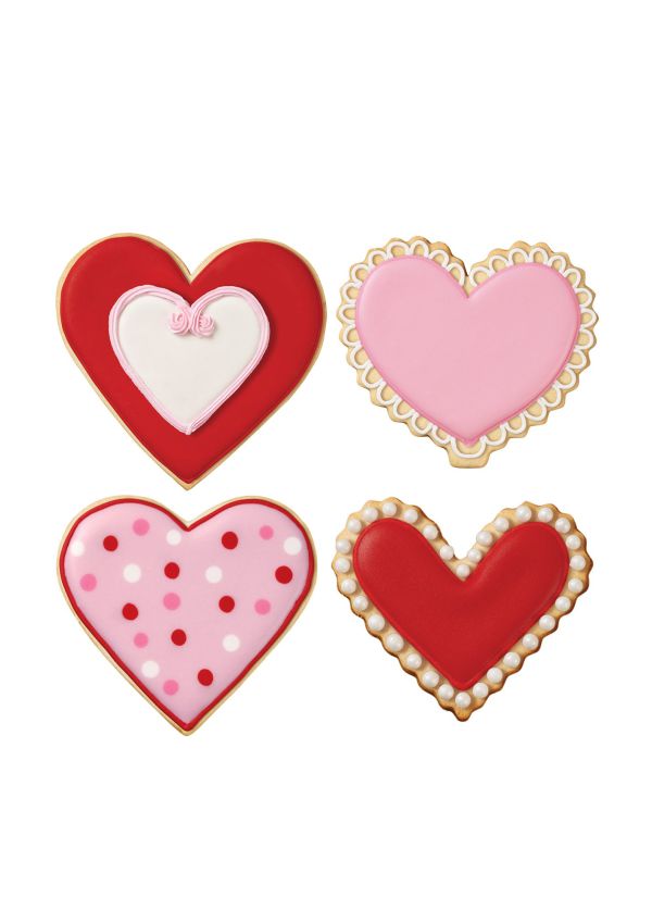 Cortadores Juego Corazones X 4 Unds. Wilton