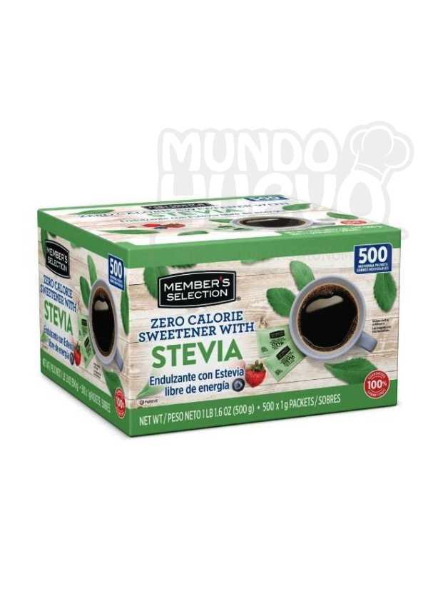 Endulzante Stevia x 500 Und Members Selection