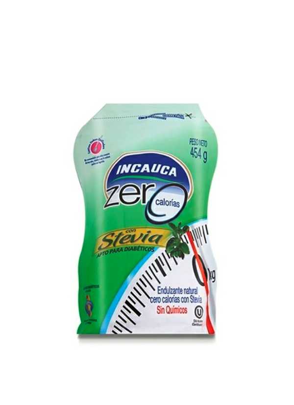 Endulzante Vital Eritritol y Estevia Zero Calorías x 454 gr Incauca