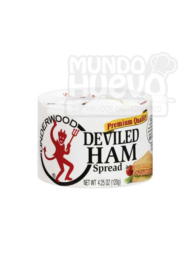 Jamón Cerdo Endiablado x 120 Gr Underwood