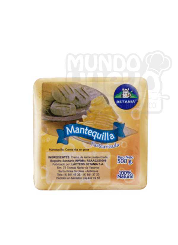 Mantequilla Betania x 500 Gr