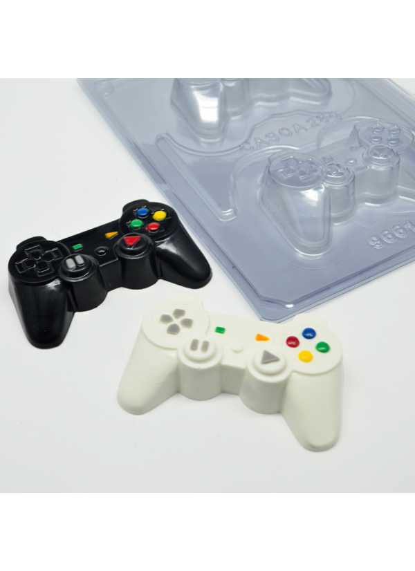 Molde para Chocolate Controles Play Station Pequeños 3 Partes X 2 Cavidades BWB