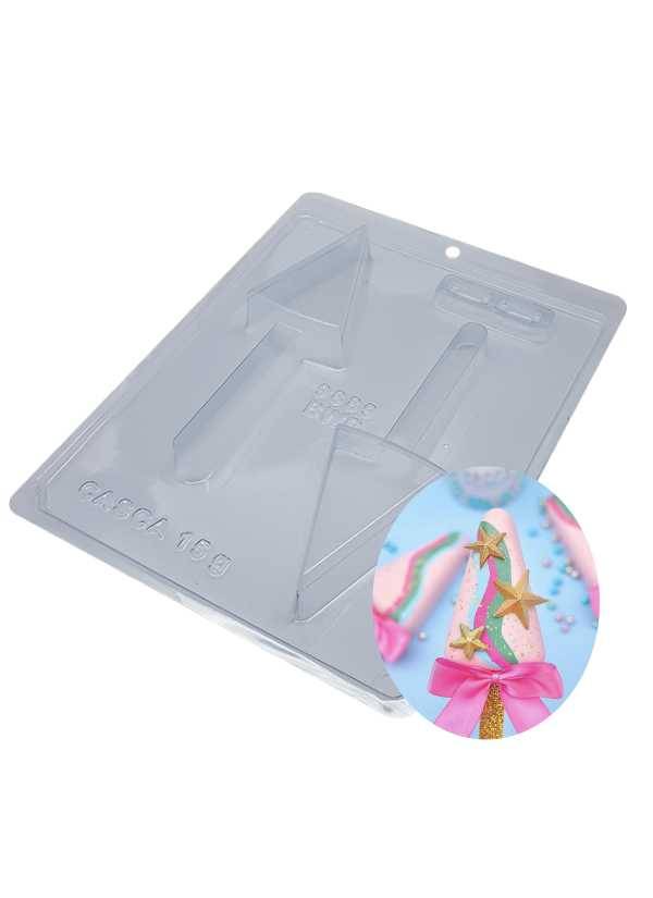 Molde para Chocolate Paleta Triangular 3 Partes X 2 Cavidades BWB ...
