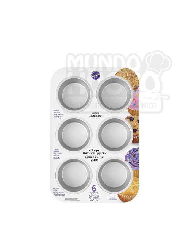 Molde Muffins Magdalena X 6 Cavidades Wilton