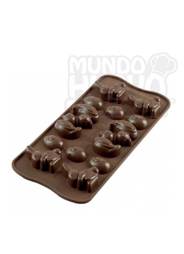 Molde de Silicona Choco Pascua X 14 Cavidades