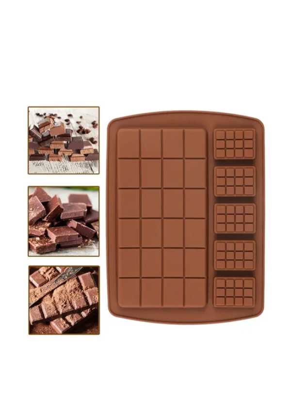 Molde de Silicona Chocolatina X 6 Cavidades