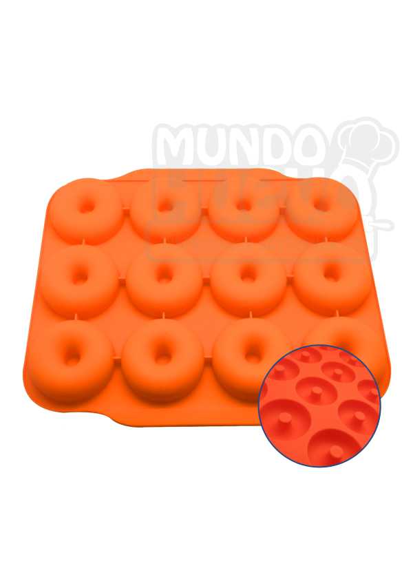 Molde de Silicona Pro Donuts X 12 Cavidades