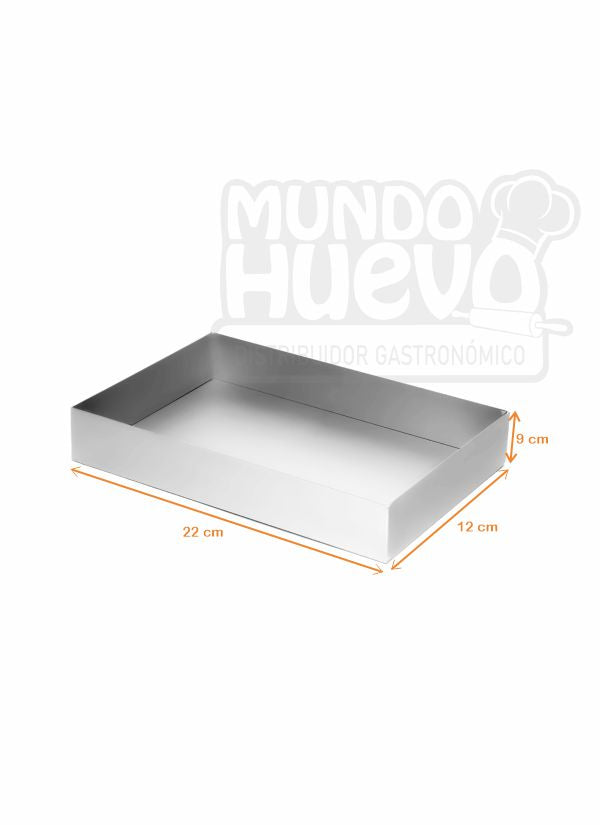 Molde para Torta Rectangular 1/4 Lb