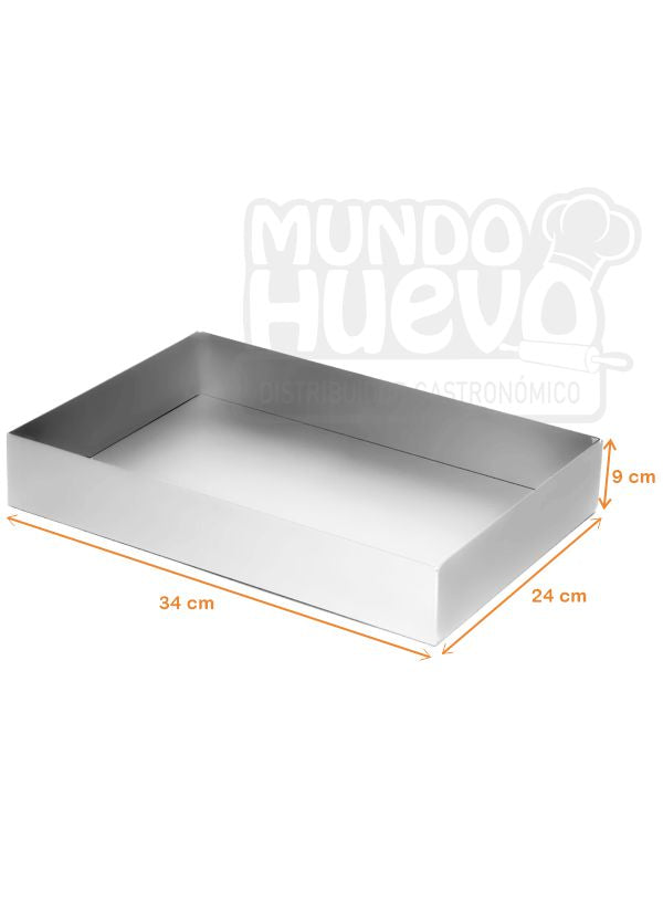 Molde para Torta Rectangular 1 y 1/2 Lb