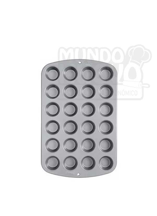 Molde Para Cupcake Mini Muffins 24 Cavidades Wilton