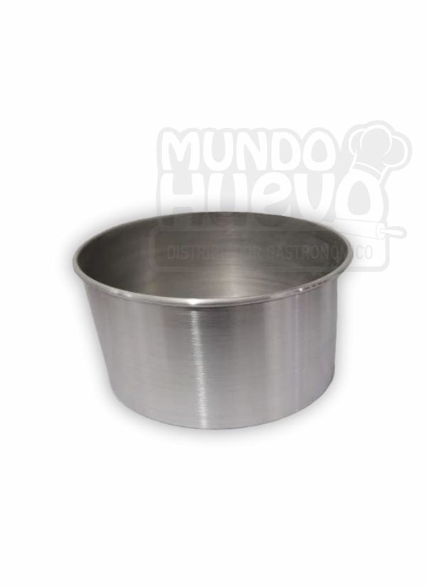 Molde Redondo Aluminio (Altura 12 cm) 1/4 Lb