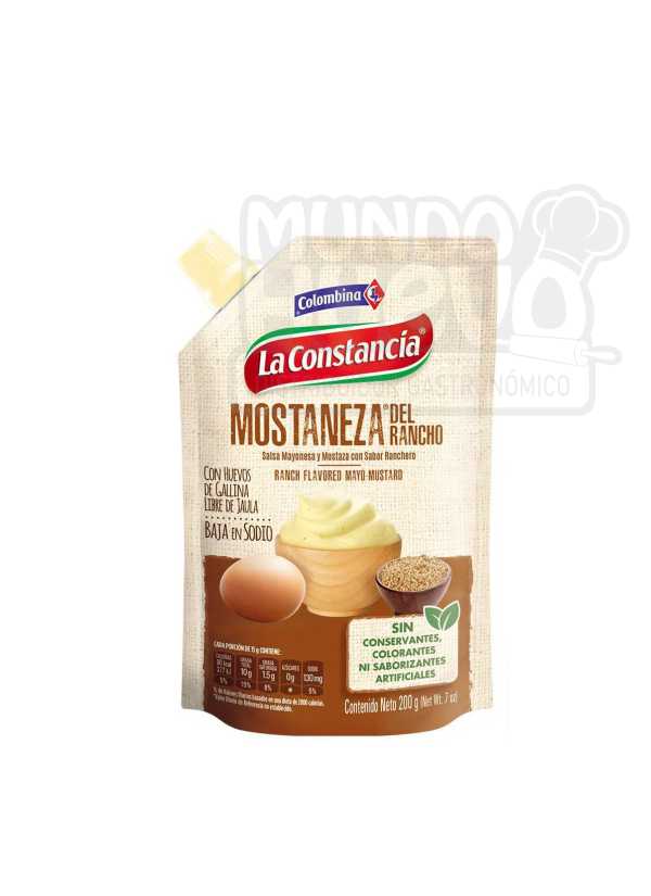 Mostaneza Ranchera x 200 Gr La Constancia