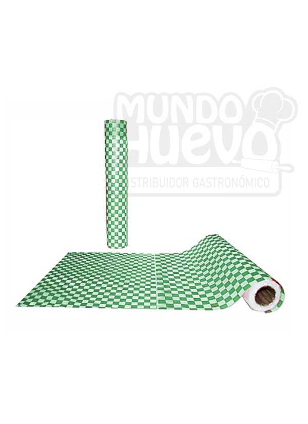 Papel Parafinado Color X 10 Mts Verde