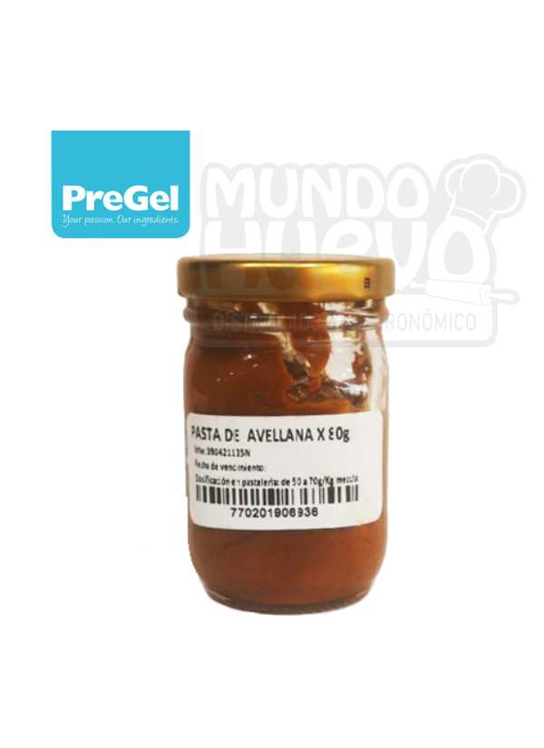 Pasta de Avellana x 80 Gr Pregel