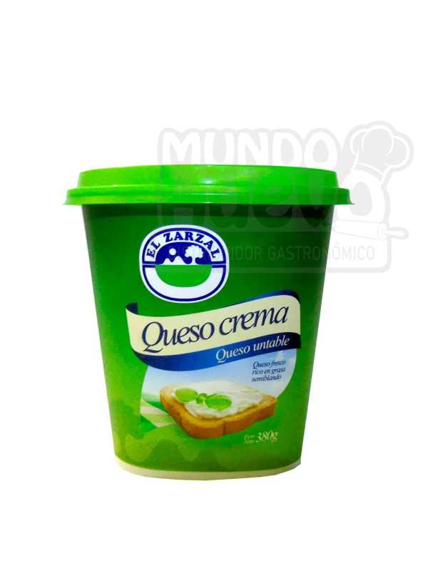 Queso Crema x 380 Gr Zarzal