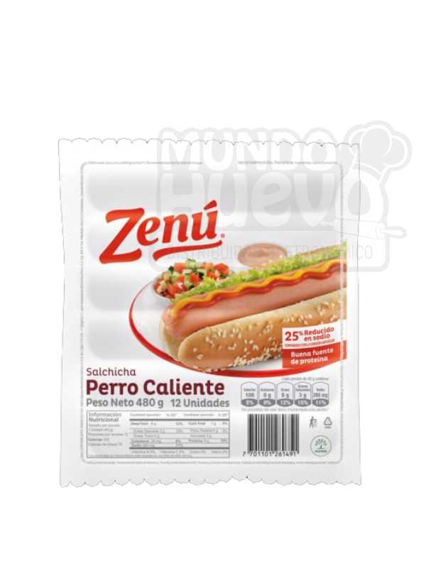 Salchicha Perro Caliente x 480 Gr Zenú