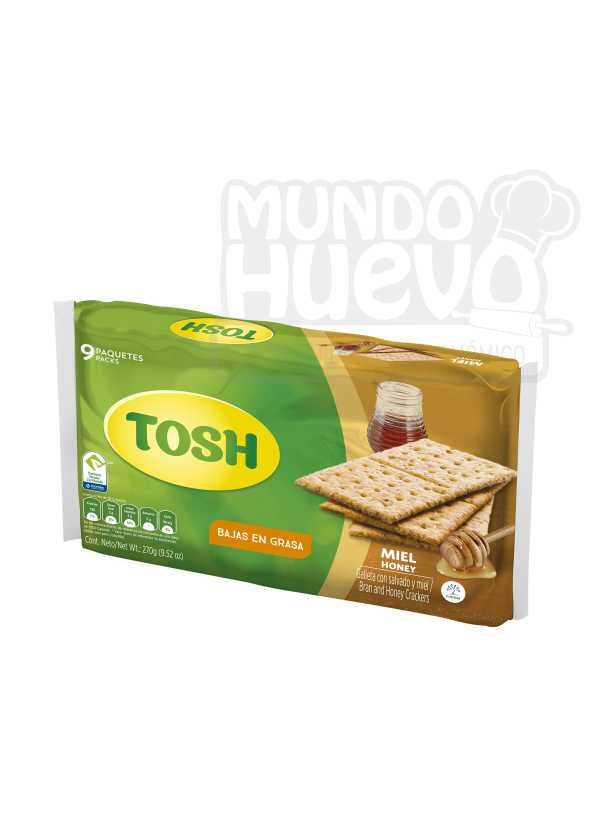 Galletas Tosh Miel x 9 Paquetes Noel