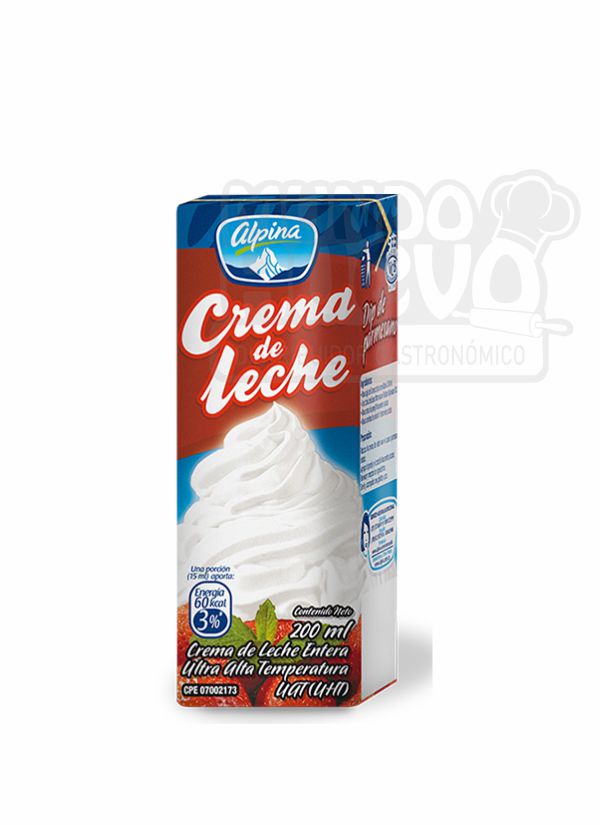 Crema de Leche Alpina X 200 ml