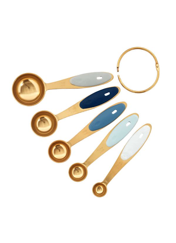 Juego de utensilios de cocina de silicona blanca y oro con soporte de  utensilios dorado: juego de 7 piezas incluye juego de utensilios blancos